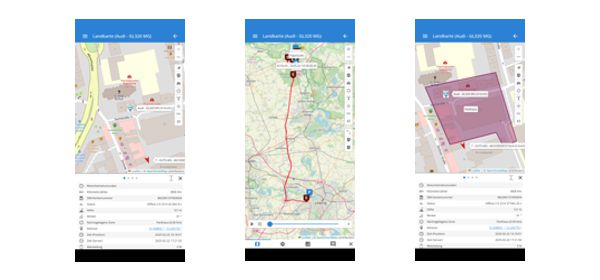 Smartphone Tracking App für Wohnmobil